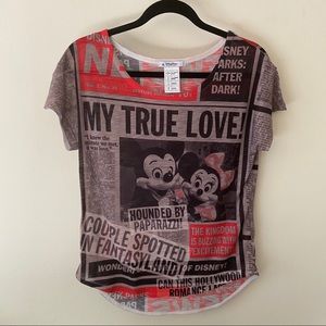 EUC Disney Parks Headline Burnout Tee